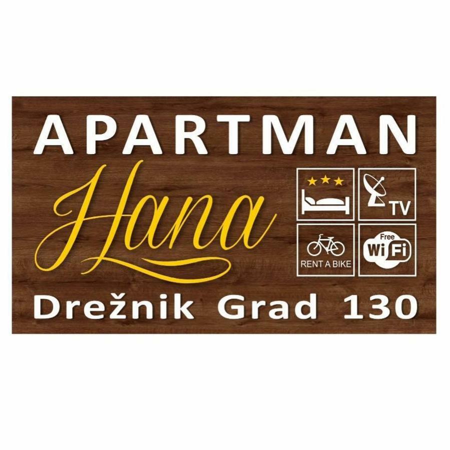 شقة Apartman Hana Drežnik Grad المظهر الخارجي الصورة